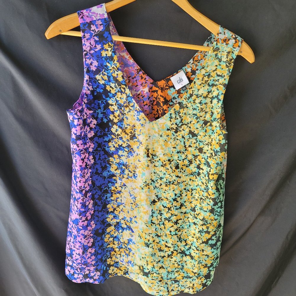 Cabi V Neck Top Sleeveless